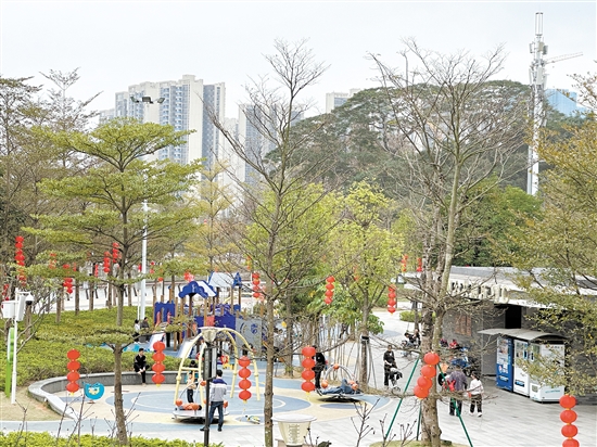公園成為市民休閑玩樂好去處。