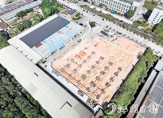 帝富尼智能家居科技有限公司拿到地塊后馬上開始建設(shè)，地塊已完成打樁，正在進行基礎(chǔ)建設(shè)。