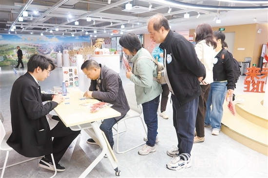 活動中，各位人才參與互動小游戲。