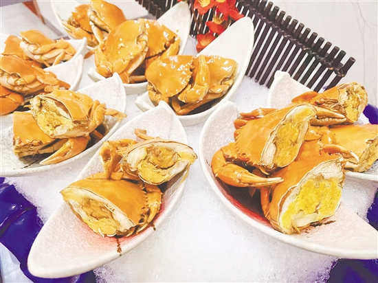 臺山青蟹味道鮮美。