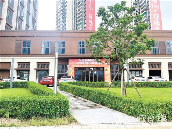 濱江新區(qū)華盛路將迎來第一個肉菜市場。