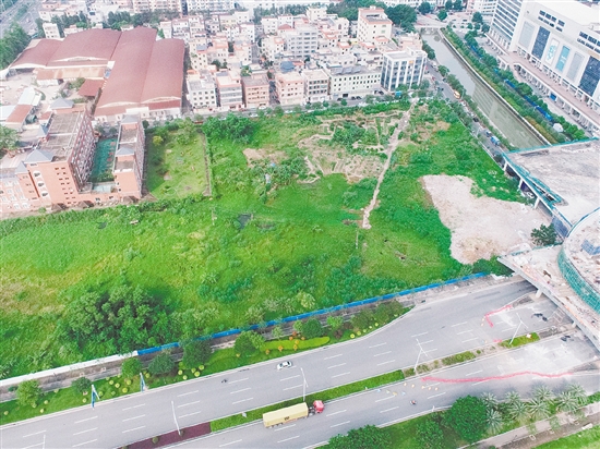江門市JCR2025-130（江海15）號(hào)地實(shí)景圖。