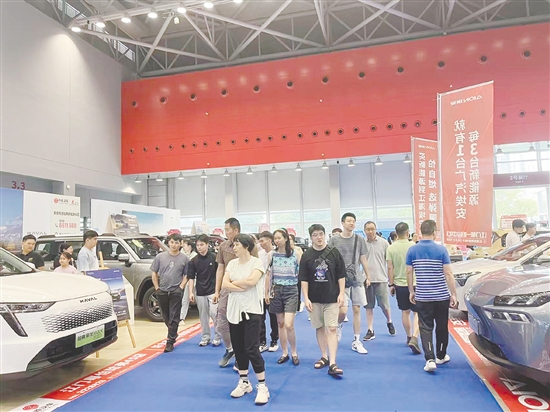 本報舉辦的大型車展歷來吸引許多市民的目光。